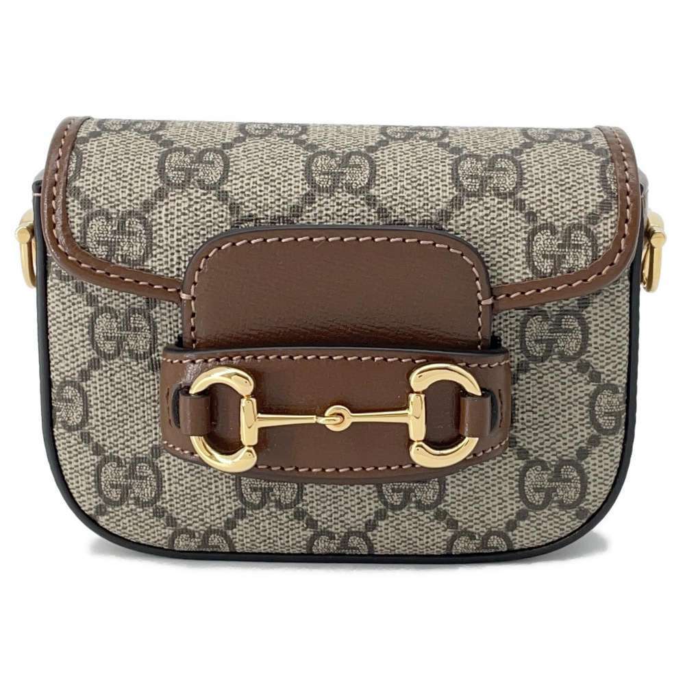 Gucci Shoulder Bag Horsebit Strap Wallet